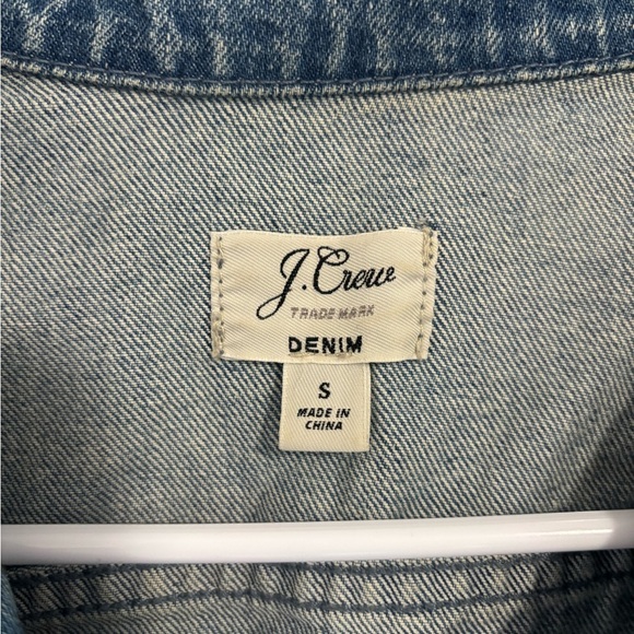 J. Crew Light Blue Denim Jacket size small new without tags. - Picture 2 of 7